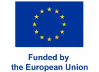 EU flag. Text: Funded by the European Union
